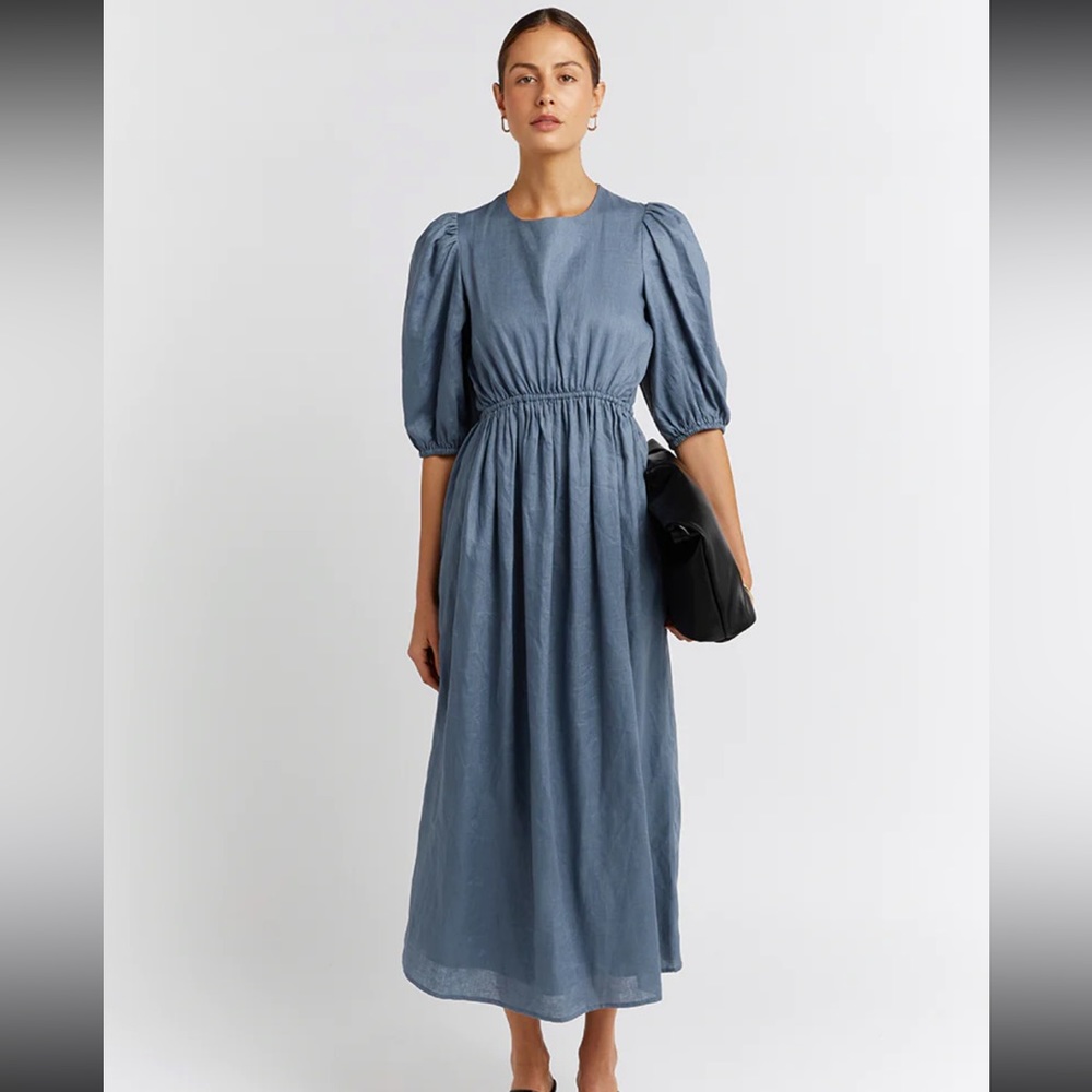 Dissh linen dress us4 uk8
